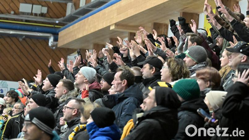 Auf die Unterstützung der Fans des ERSC Amberg wird es beim Heimspiel am Sonntag gegen den TEV Miesbach ankommen. Archivbild: Hubert Ziegler