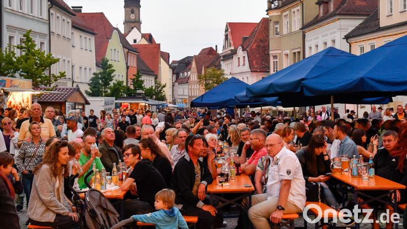 Das Altstadtfest in Amberg ist jedes Jahr ein großer Besuchermagnet Bild: Petra Hartl