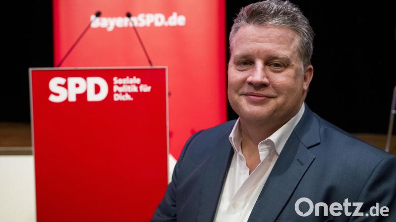 Carsten Träger: Für jedes Prozent, das die SPD bei der Bundestagswahl in Bayern holt, will der bayerische Spitzenkandidat der Partei ein Kilo abspecken. Bild: Daniel Vogl/dpa