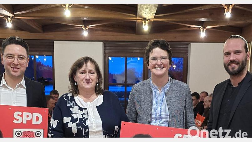 In Bodenwöhr startete die SPD im Wahlkreis Schwandorf in den Wahlkampf zur Bundestagswahl. Bild: Josef Schaller/exb