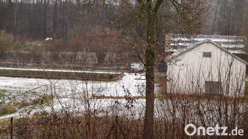 Die Gemeinde Altendorf betreibt mit der Gemeinde Guteneck eine Verbandskläranlage.In den nächsten Jahren sind hier Investitionen in die Regenwasserkanäle geplant. Bild: bnr