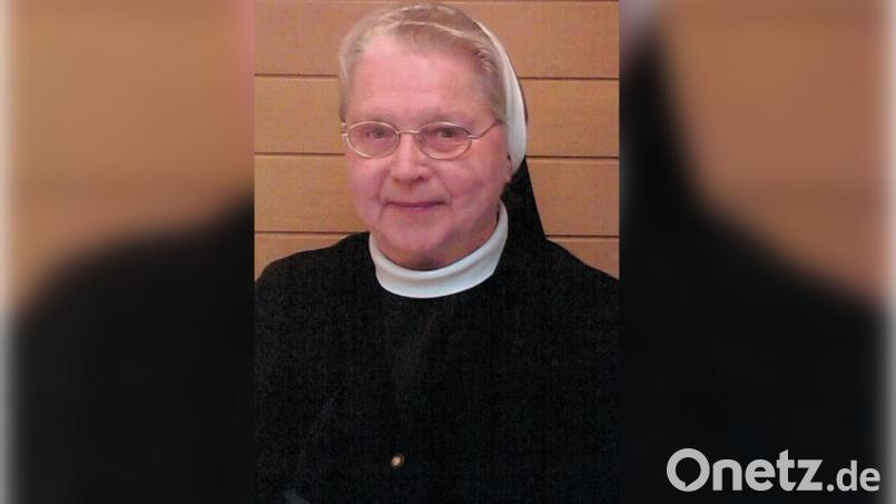 Im Januar 2025 wurde die Klosterschwester Liane aus Eslarn zu Grabe getragen. Bild: gz