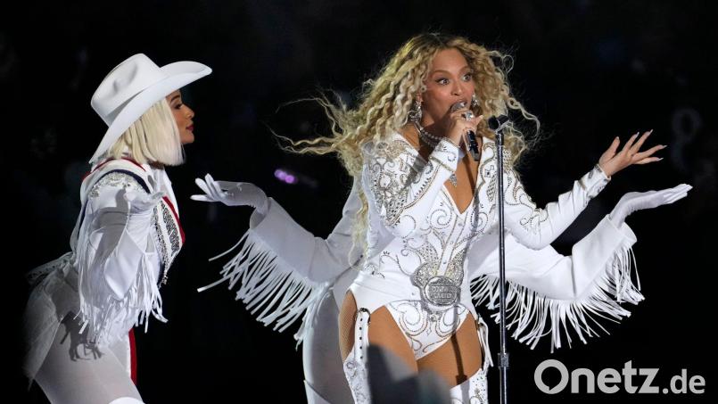 Beyoncé hatte parallel zu ihrem Auftritt beim NFL-Spiel in Houston eine mysteriöse Ankündigung gemacht. Archivbild: David J. Phillip/AP/dpa