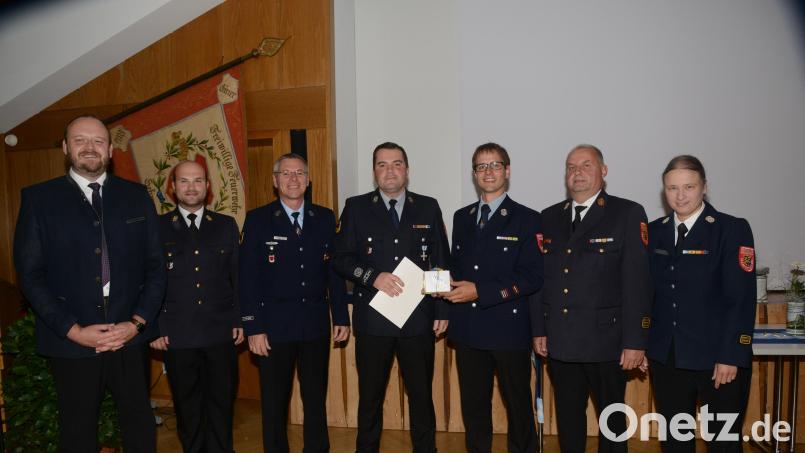 Kommandant Stefan Bäumler (Bild) sowie sein Stellvertreter Maximilian Janner wurden vom Marktrat Parkstein bestätigt. Archivbild: bey