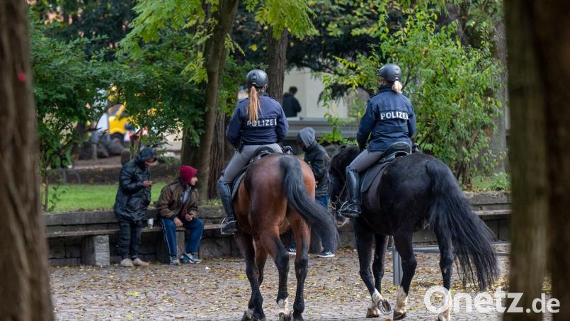 Polizei und der Kommunale Außendienst sollen kontrollieren, ob die Verbote eingehalten werden. Archivbild: Peter Kneffel/dpa