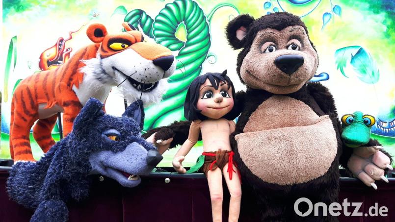 &quot;Das Dschungelbuch&quot; kommt als Puppentheater nach Kemnath. Bild: Tim Sperlich/exb