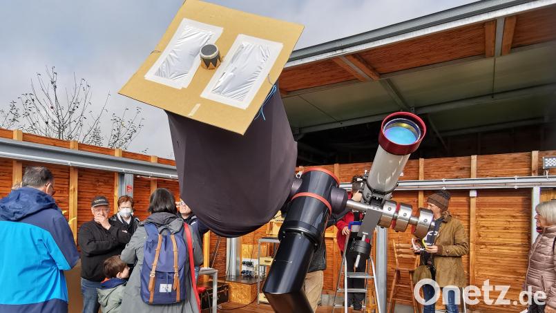 Die Sternwarte Dieterskirchen besitzt seit 2017 eines der größten öffentlich zugänglichen Teleskope in Bayern. Bild: Portner