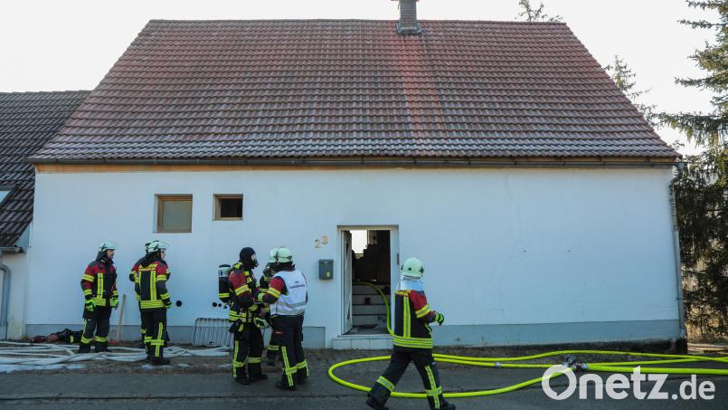 In diesem Haus ist am Sonntag bei einem Brand ein 55-jähriger Mann ums Leben gekommen. Bild: Wolfgang Steinbacher