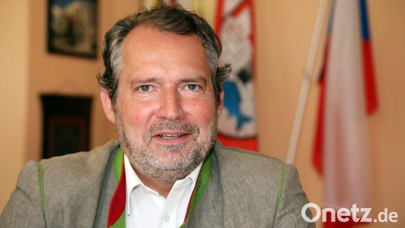 Der Nabburger Bürgermeister Frank Zeitler (CSU) kandidiert 2026 wieder. Archivbild: Gerhard Götz