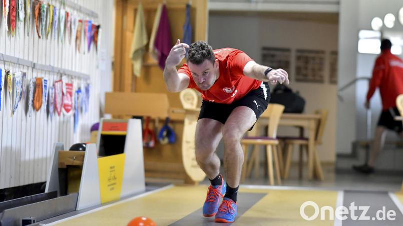 Alexander Held von RW Hirschau: Am Samstag geht es für die Hirschauer Kegler gegen den Bundesliga-Absteiger SV Wernburg. Archivbild: Hubert Ziegler