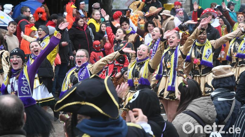 Beim Faschingszug in Neustadt war 2024 die Stimmung bestens. Archivbild: Gabi Schönberger