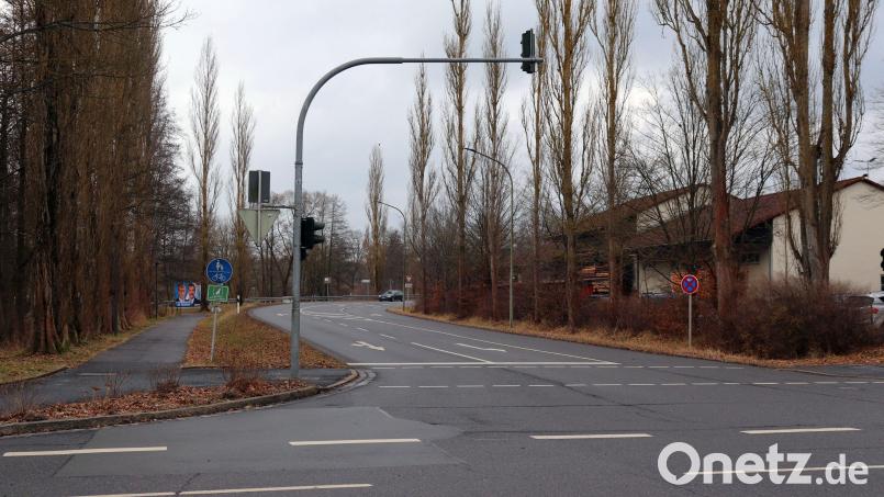 Dieser Bereich der Mühlbühlstraße mit dem neben der Straße verlaufenden Fuß- und Radweg (links) wird auf Grund von Baumfällarbeiten am Montag, 10. Februar ab ca. 8:30 Uhr immer wieder voll gesperrt. Bild: Stadt Tirschenreuth/Mirco Streich