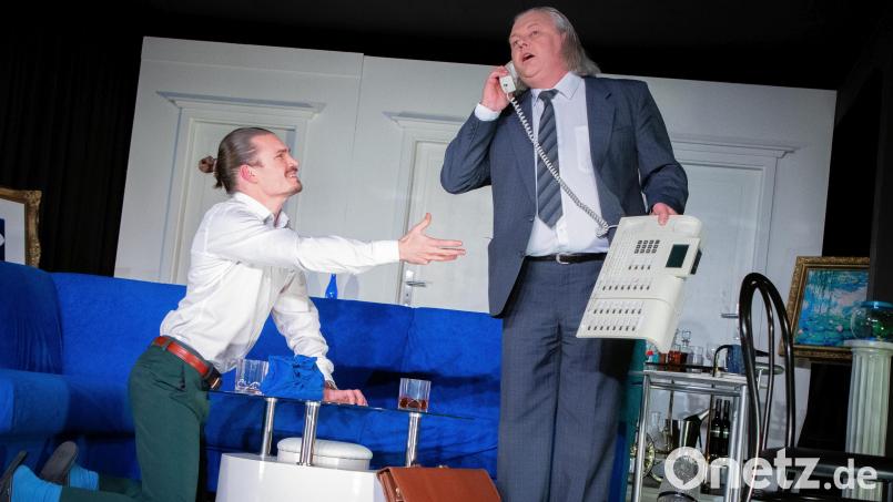 Das LTO zeigt das Stück &quot;Dinner für Spinner&quot; in Speinshart. Bild: Julia Ludwig /LTO