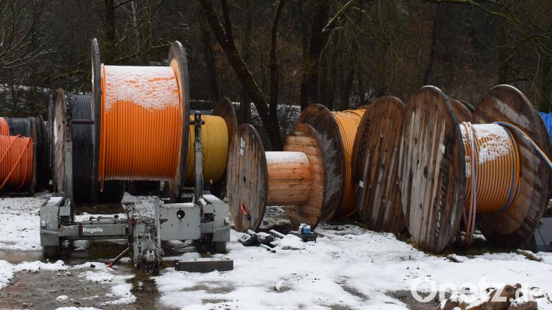 Der Aufbau eines gigabitfähigen Breitbandnetzes ist 2025 die größte Baumaßnahme der Gemeinde Guteneck. Mit den Arbeiten wird im zeitigen Frühjahr begonnen. Bild: bnr