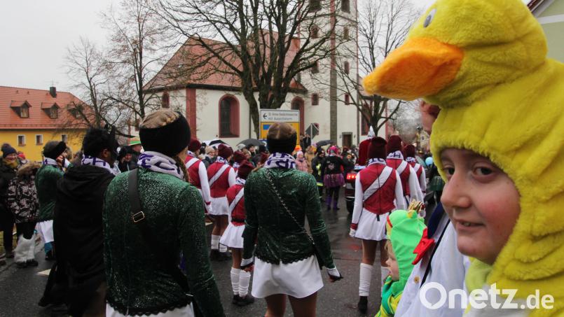 Am kommenden Sonntag schlängelt sich wieder der Faschingszug durch Mähring. Der Faschingsverein Rosamunde rechnet erneut mit Hunderten Zuschauern und hat mit Gemeinde sowie Polizei ein Sicherheitskonzept erarbeitet. Archivbild: kro