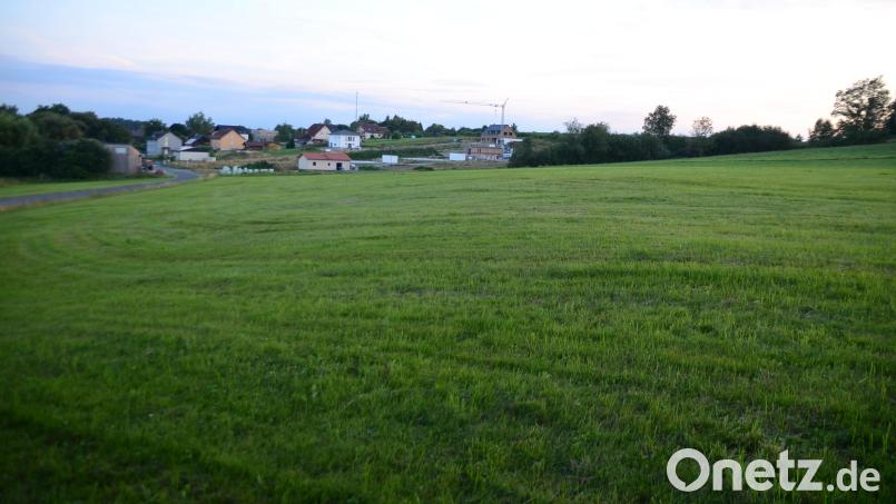 Die ersten Entscheidungen über Annahme und Zulässigkeit in Sachen „Freiflächen-Solarparks“ sind gefallen. Im Bild die geplante Fläche für eine Agri-PV-Anlage nahe dem Baugebiet Mühlgraben in Haidenaab. Bild: ak