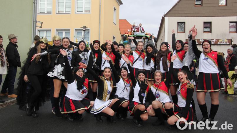 Die Mähringer Prinzengarde in Feierlaune. Bild: kro