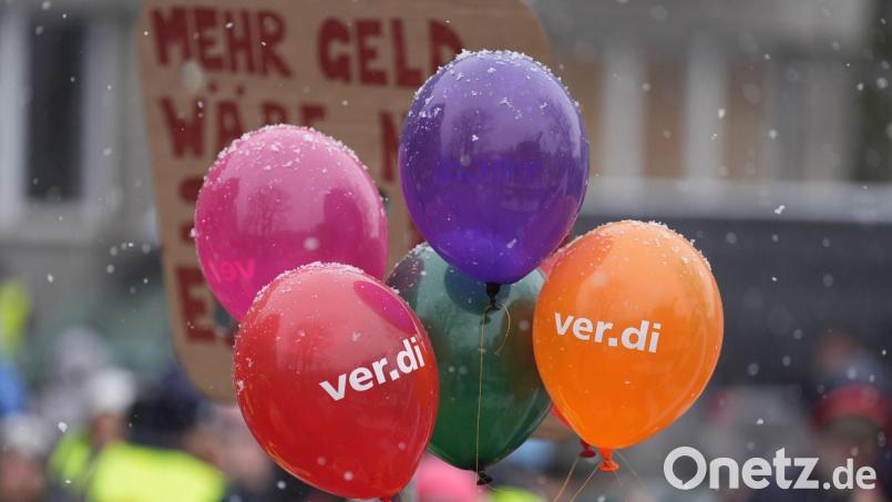 In ganz Deutschland gibt es Mittwoch Warnstreiks im öffentlichen Dienst. Bild: Marcus Brandt/dpa