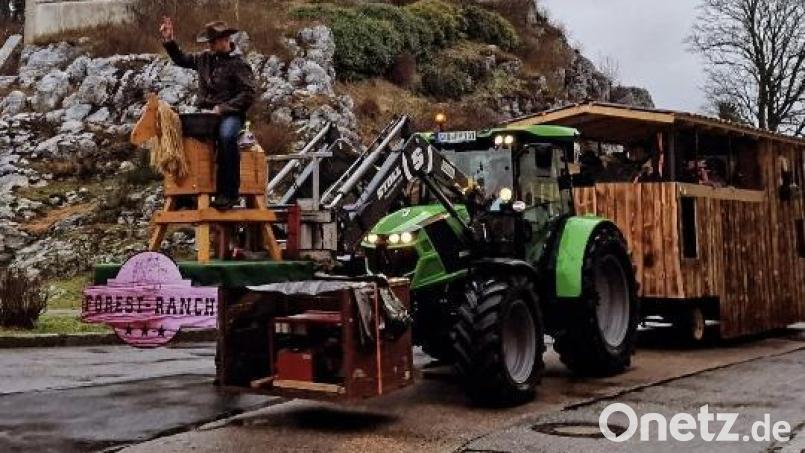Die Forest-Rancher, hier im vergangenen Jahr am Start in Pleystein, haben sich für einen eigenen Faschingszug in Wernberg-Köblitz stark gemacht. Die Premiere ist am Rosenmontag. Archivbild: Thomas Platzer/exb