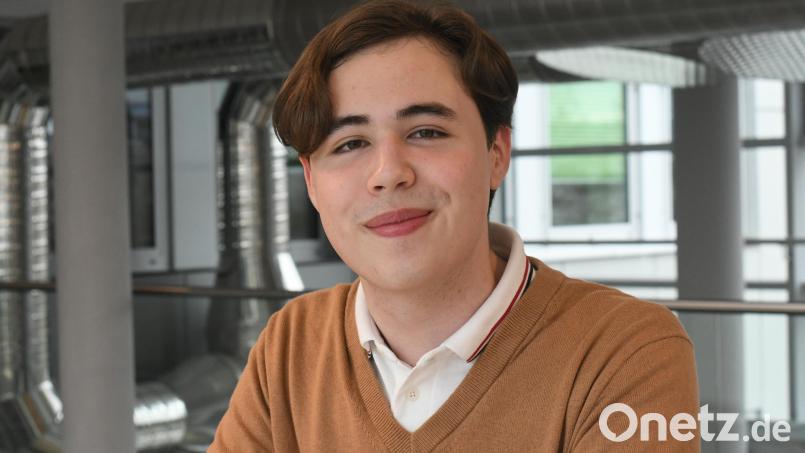 Paul Zaruba hatte im November die Idee, die Schüler-Union für Weiden und den Landkreis Neustadt/WN zu gründen. Bild: Gabi Schönberger