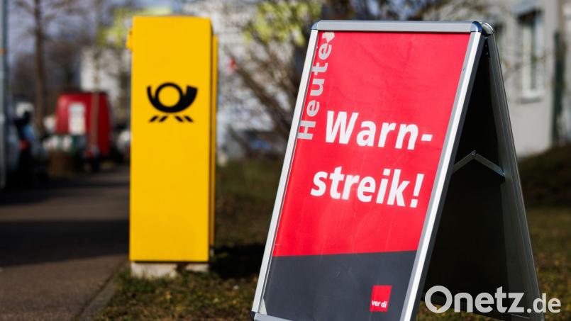 800 Beschäftigte sollen heute streiken. (Archivbild) Bild: Philipp von Ditfurth/dpa