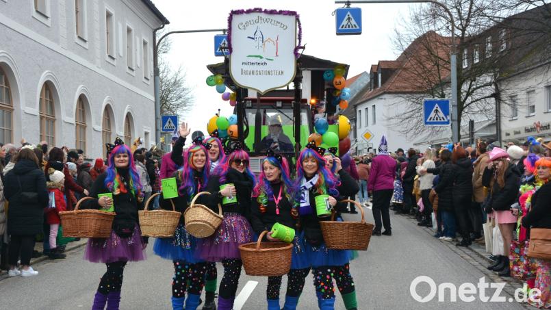 Am Samstag, 1. März, schlängelt sich ab 13.31 Uhr der 16. Gaudiwurm durch Mitterteich. Erwartet werden rund 700 Teilnehmer aus 40 Gruppierungen sowie Tausende von Besuchern, die dem Gaudiwurm zujubeln werden. Archivbild: jr
