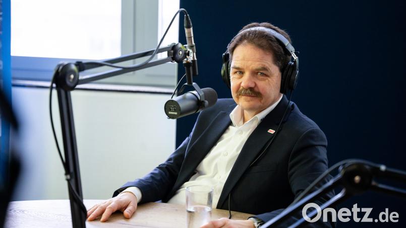 Geschäftsführer Franz Vodermeier war in der neuen Folge des Blue-Devils-Podcasts &quot;Powerplay&quot; zu Gast. Bild: Marina Gube