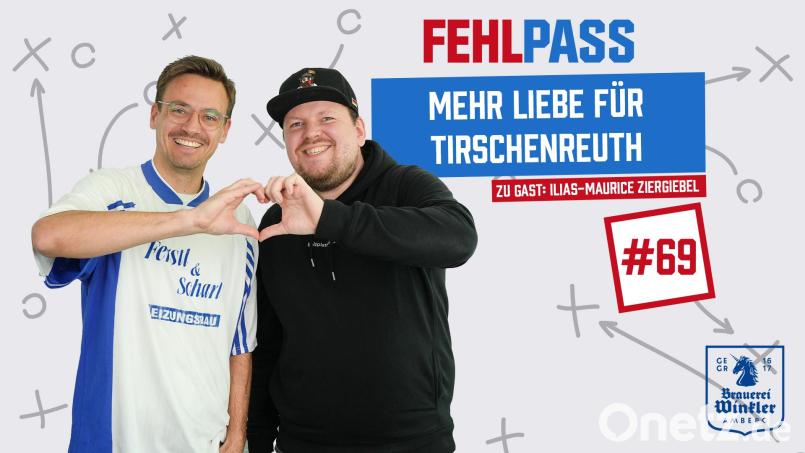 Love is in the air: Dank Fehlpass-Neuzugang Ilias-Maurice Ziergiebel wird nun auch die Tirschenreuther Region eine prominentere Rolle im Podcast spielen. Bild: Marco Meier