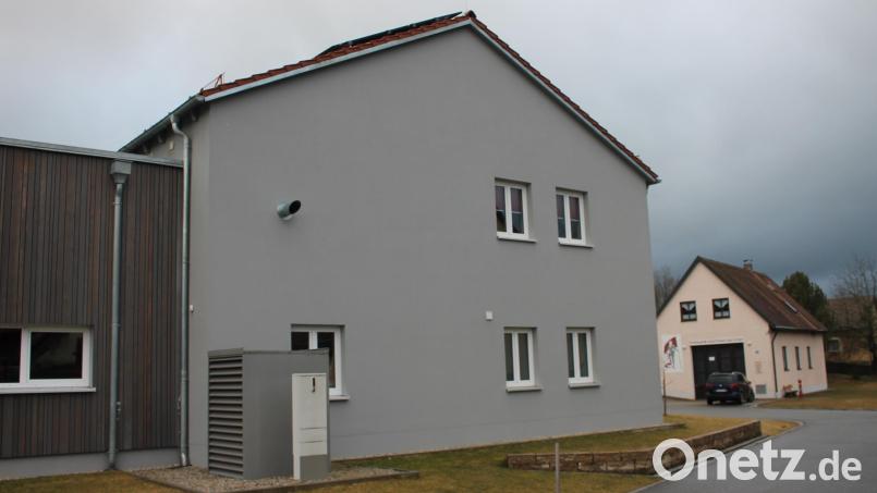An der Ostfassade des neuen Feuerwehrhauses könnte die Dießfurter Sirene angebracht werden. Voraussetzung ist ein günstiges Schallgutachten. Bild: bjp