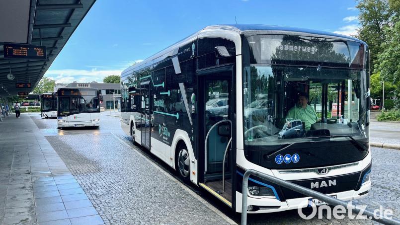 Ab August ist der Weidener Stadtbus auf fünf statt sieben Linien unterwegs. Das Netz hat die Stadt umgestaltet. Betreiber wird weiterhin die Firma Wies sein. Archivbild: Gabi Schönberger