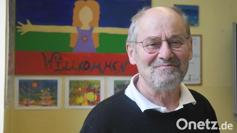Er heißt gerne willkommen: Jost Hess hat den Arbeitskreis Asyl zusammen mit seiner Frau Ursula 1985 gegründet. Aber 2027 wird das Projekt enden. Bild: Gabi Schönberger