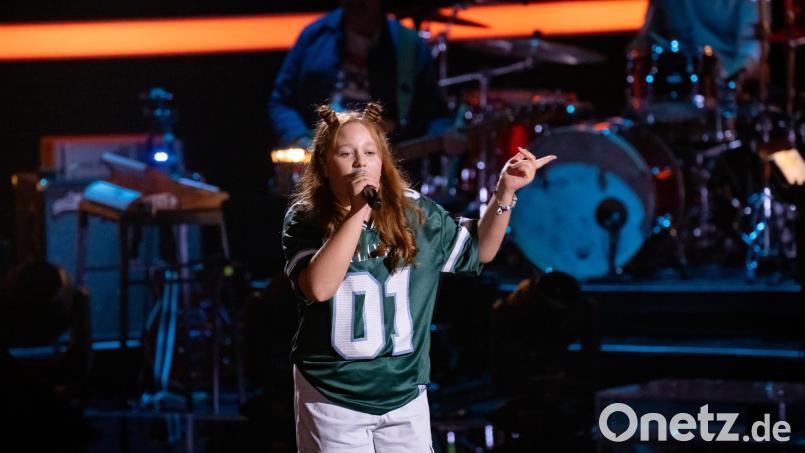 Die Kemnatherin Lena Kiele legte bei den Blind Auditions mit dem Rap-Song &quot;Mangos mit Chili&quot; von Nina Chuba einen starken Auftritt hin. Bild: Claudius Pflug/Joyn