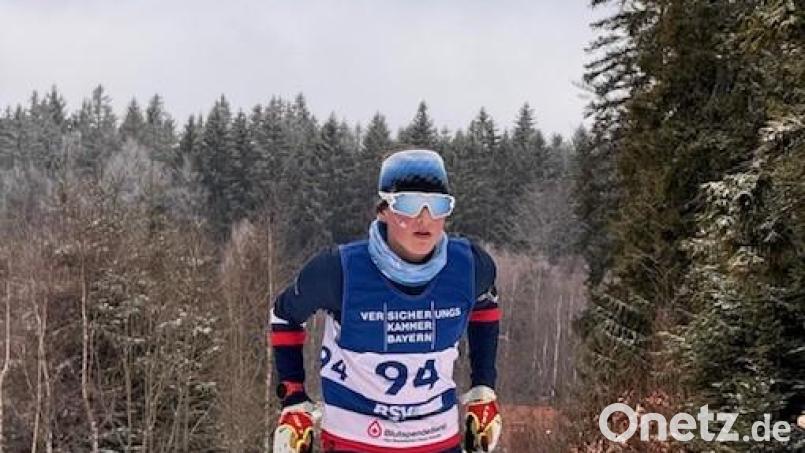 Merle Uschold war am Wochenende in Finsterau in der Spur. Bild: Uschold/privat