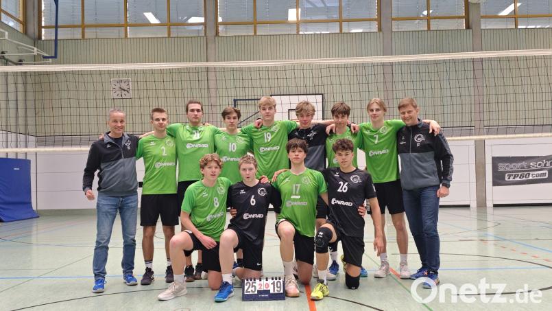 Der Nachwuchs des VC/DJK Amberg ist bayerischer Vizemeister der U20. Bild: Anja Kühnert