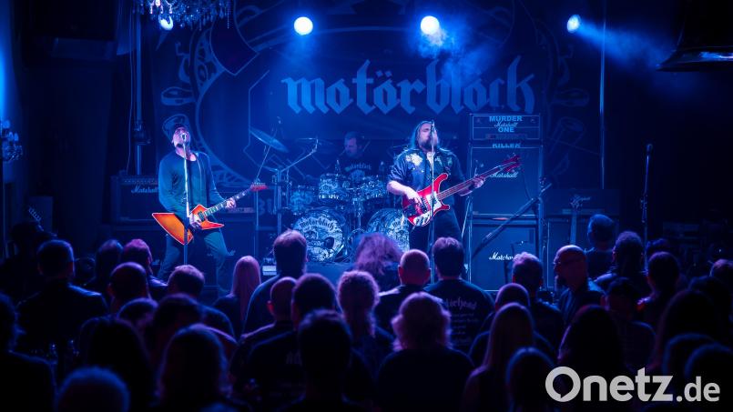 Die Motörhead-Tribute Band Motörblöck feiert 30-jähriges Bühnenjubiläum. Bild: Daniel Kapulla/exb