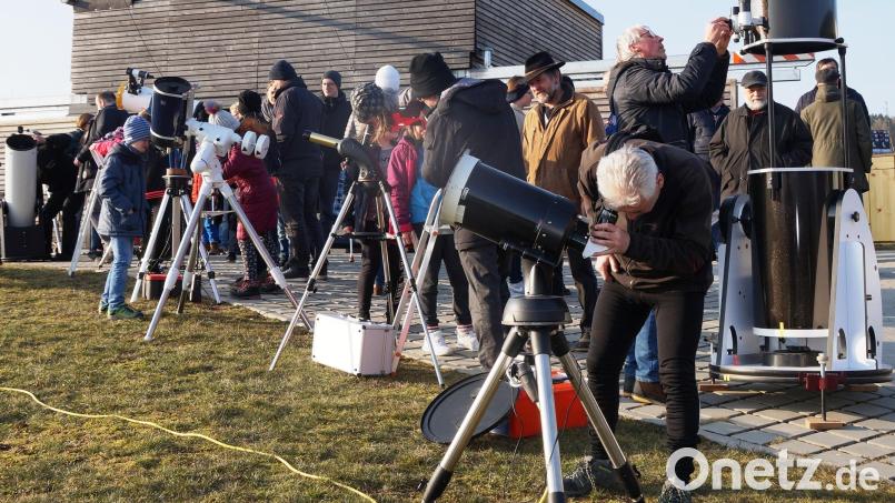 Die Veranstaltungen der Sternenfreunde Dieterskirchen haben Zugkraft. Mit den ILE- Mitteln sollen im Freien Teleskopsäulen entstehen. Archivbild: wel