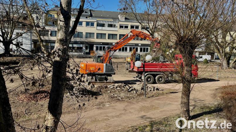 Die Erdarbeiten auf dem früheren Lohmer-Anwesen zwischen Johannisstraße und Leibniz-/Weigelstraße haben begonnen. Bild: Gabi Schönberger