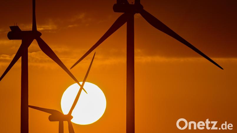 Drei Anlagen sollen einmal im Bürgerwindpark Pilgramshof-Neukirchen Strom erzeugen. Symbolbild: Patrick Pleul