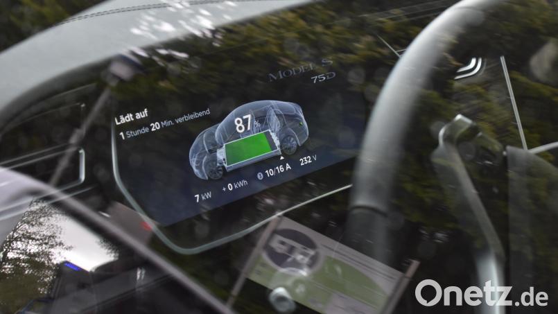 Ausgerechnet die Spitzenreiter bei E-Autos unter den Landkreis-Gemeinden haben noch keine öffentlichen Ladesäulen. Archivbild: lue