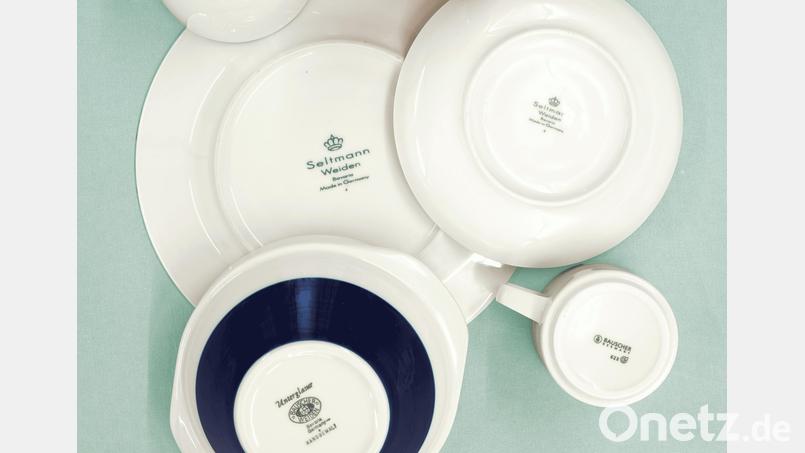 Porzellan der Weidener Traditionsfirmen Seltmann und BHS Tabletop (Bauscher und Schönwald) steht im Mittelpunkt der Ausstellung. Bild: Keramikmuseum Weiden