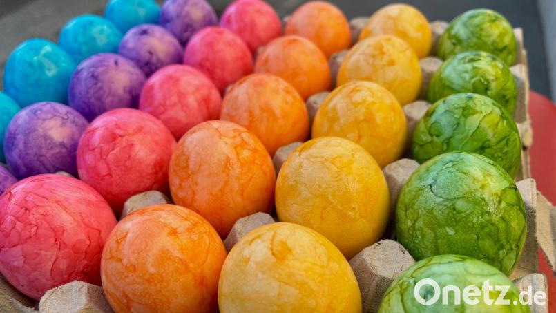 Entwarnung für Verbraucher: Auch heuer gibt&#039;s Eier für das Osternest. Symbolbild: Gabi Schönberger