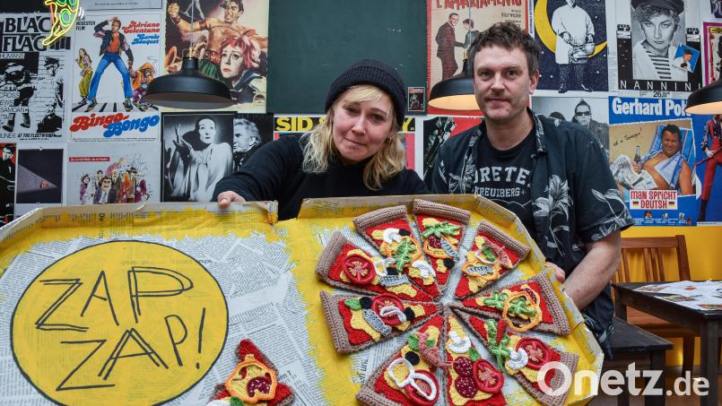 Cindy Michel und Mario Michel-Albert in ihrem neuen Lokal ZapZap in Amberg. Bild: Stephan Huber