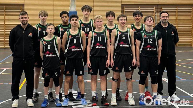Die U16-Mannschaft der Oberpfalz Hunters nimmt am 12./13. April an den bayerischen Meisterschaften teil. Bild: Kreutzmeier