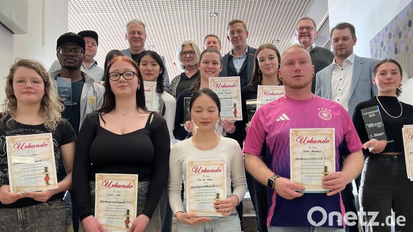 Die Gewinner des Leistungswettbewerbs. Bild: Angela Leistl