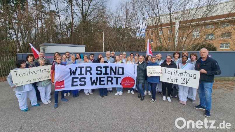 Die Beschäftigten der Asklepios-Klinik Lindenlohe fordern eine tarifliche Entlohnung und appellieren in einer Petition an den Arbeitgeber. Bild: Hirsch
