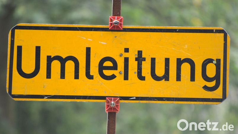 Die Burgstraße in Hirschau muss für drei Tage gesperrt werden. Bild: Tim Brakemeier/dpa