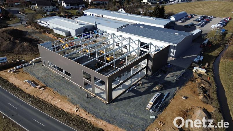 Auf 1.500 Quadratmetern entsteht das neue Entwicklungszentrum der Firma Schleicher. Bild: Schleicher Anlagenbau