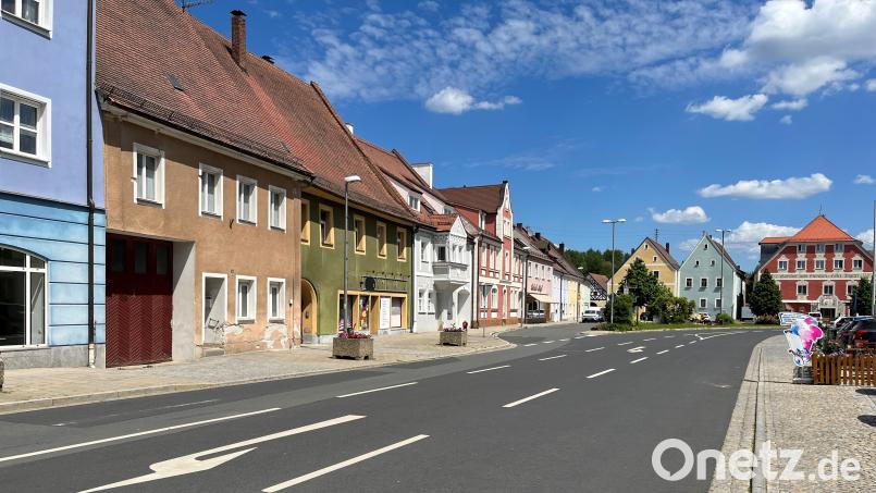 Mitten in Vilseck tut sich von Mitte April bis Juli eine Großbaustelle auf. Bild: Stefanie Gradl