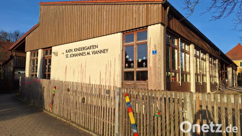Der Umbau des Katholischen Kindergarten ist im Vermögenshaus 2025 des Marktes Floß vorgesehen. Bild: bey
