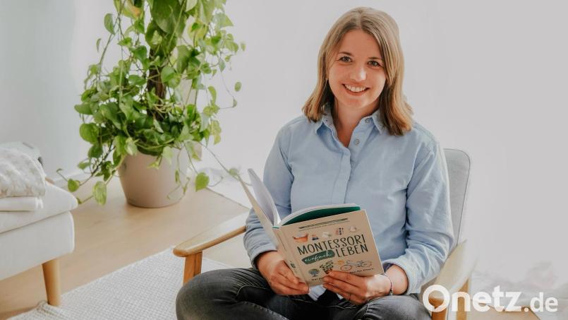 Carina Doleschal hat sich der Erziehung nach Montessori zugewandt und nun auch ein Buch darüber geschrieben mit Ratschlägen für Eltern. Bild: Luisa Reindl/exb